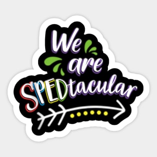 Sped Teacher Special Education Teacher Gift Ed Sticker